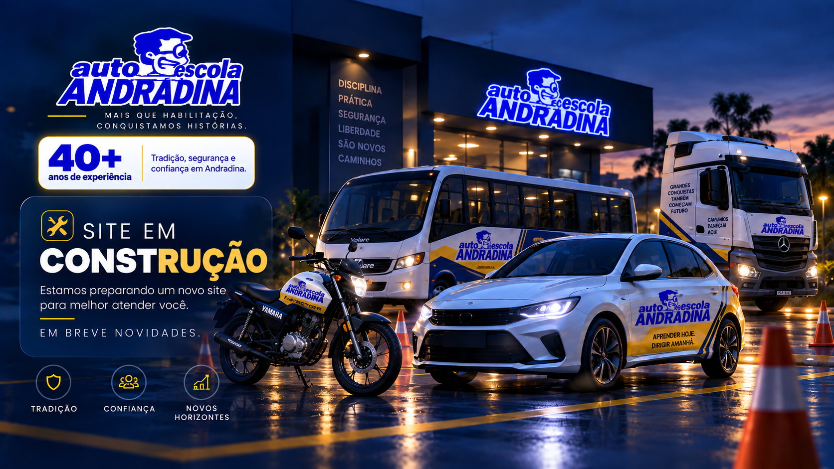 Autoescola Andradina - Site em construção